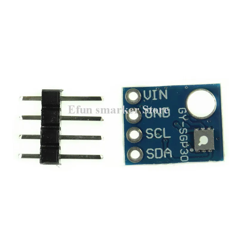 KJ802 GY- SGP30 空气质量 气体传感器 TVOC eCO2 二氧化碳测量甲醛模块  (10)_副本