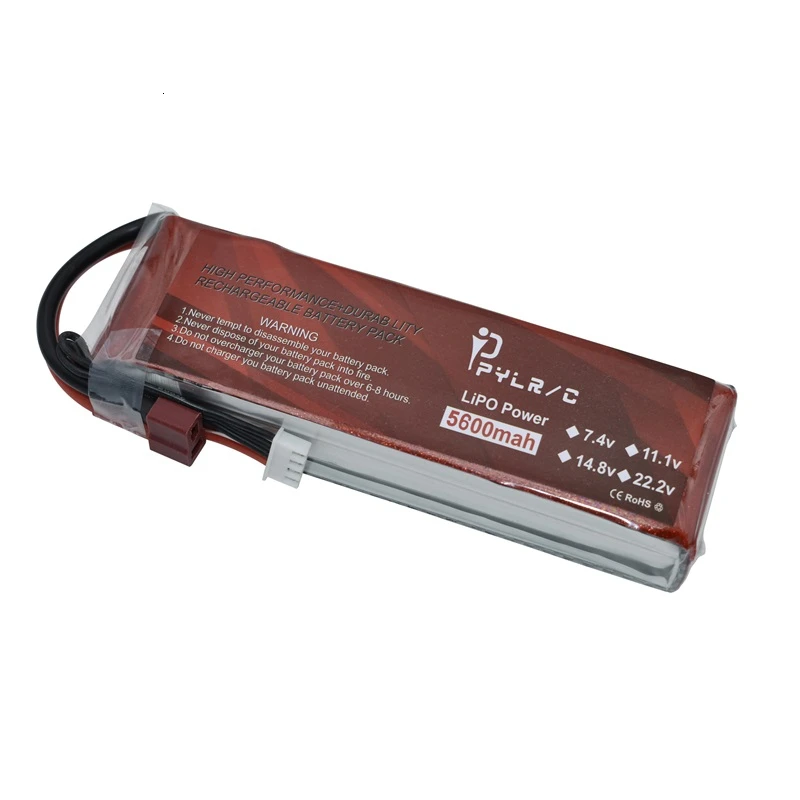 Высокая скорость 22,2 v 5600mAh Lipo батарея для RC вертолетов части 6s литиевая батарея 22,2 v 50C RC автомобили беспилотные самолеты батарея T/XT60