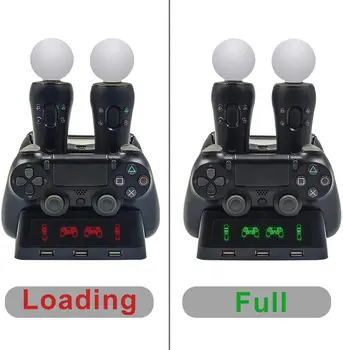 

Tiancai Charging Dock Station For PS VR Move Motion And Controller