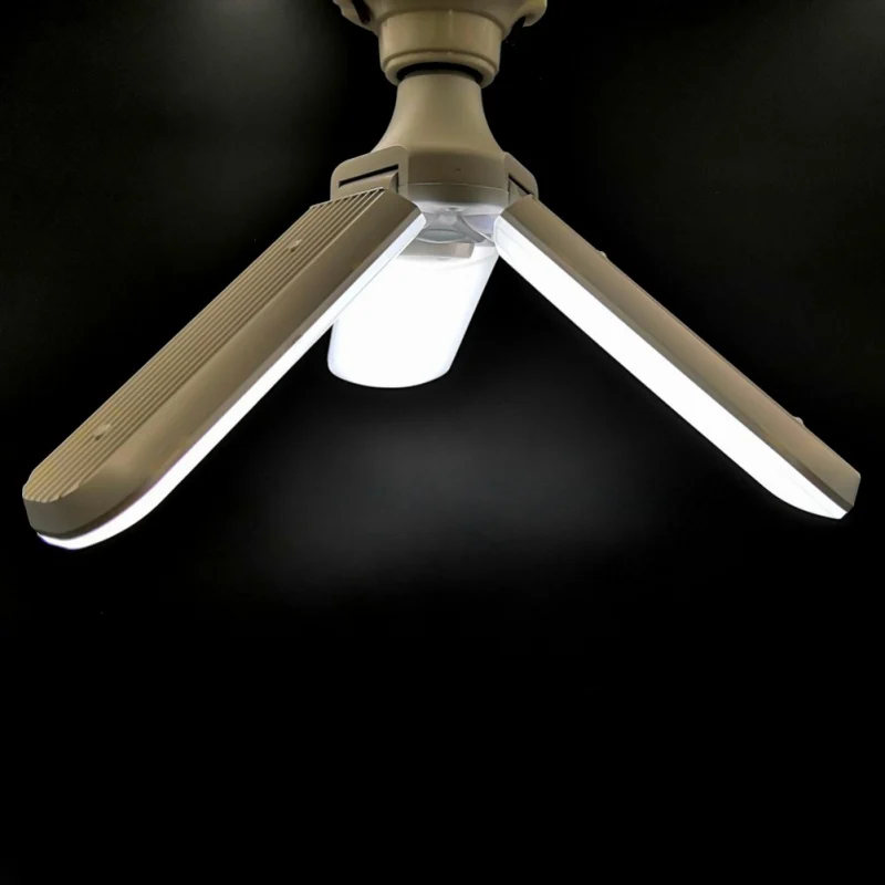 

45W 228 LED Bulb Ceiling Fans Bulb Super Bright Foldable Fan Lamps Adjustable Ceiling 3 Blades Bulbs Home Energy Saving Lights