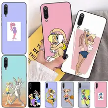 ByLoving lola lapin Doux noir Étui De Téléphone Pour xiaomi mi 8 9 8SE 9SE 8Lite mix2 2S max2 3 Pocophone F1(China)