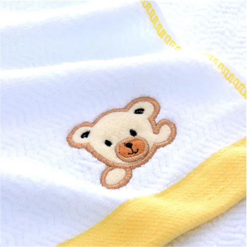Полотенце из хлопчатобумажной ткани с героями мультфильмов; детское полотенце с медведем; специальное полотенце для мытья лица; подарок; 6001A
