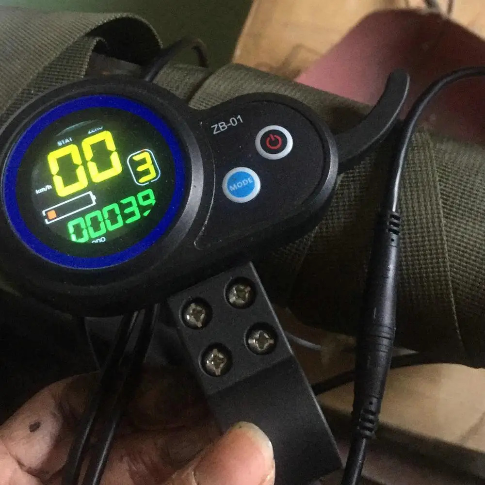 1* ЖК-дисплей с переключателем+ 2* контроллеры 36v48v15A 6MOSFET для электрического скутера с двойным приводом от мотора MTB подвижный трехколесный велосипед diy часть