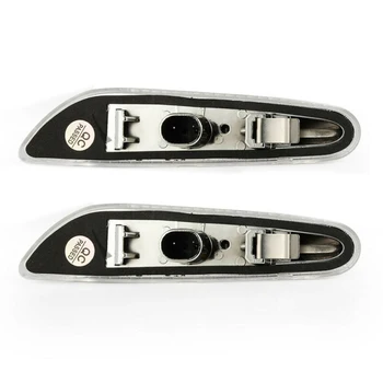 

Amber Turn Signal Light For BMW E46 E90 E91 E92 E93 E60 E61 JO LED Sequential Flowing Flashing Parts