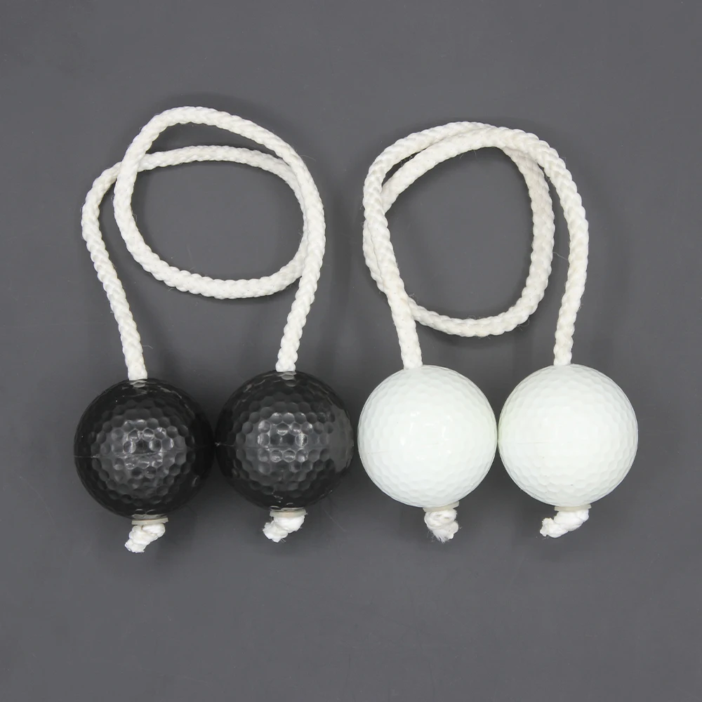 6 Set Ladder Toss Ball Golf Ball Bolas Hard Golf Training Outdoor Game Ball Set 440g / 15.5oz Nylon Rope Ladder-ball Ladder Toss