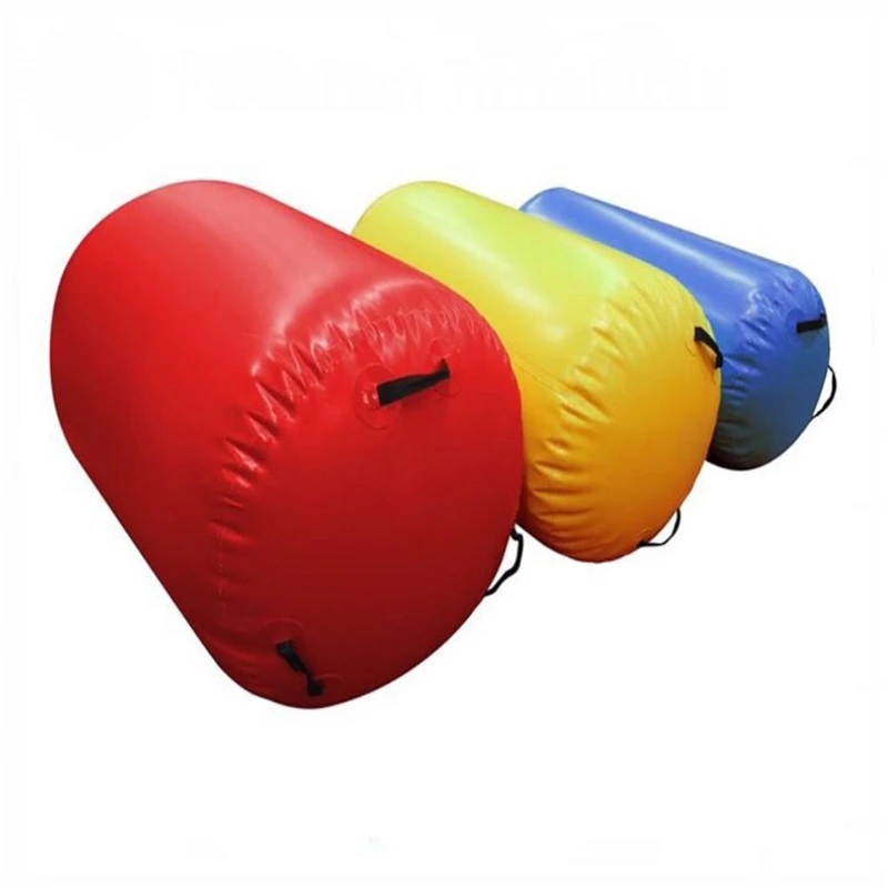 100x70cm Inflatable Gymnastic Air Rolls Beam Yoga Gymnastics Cylinder