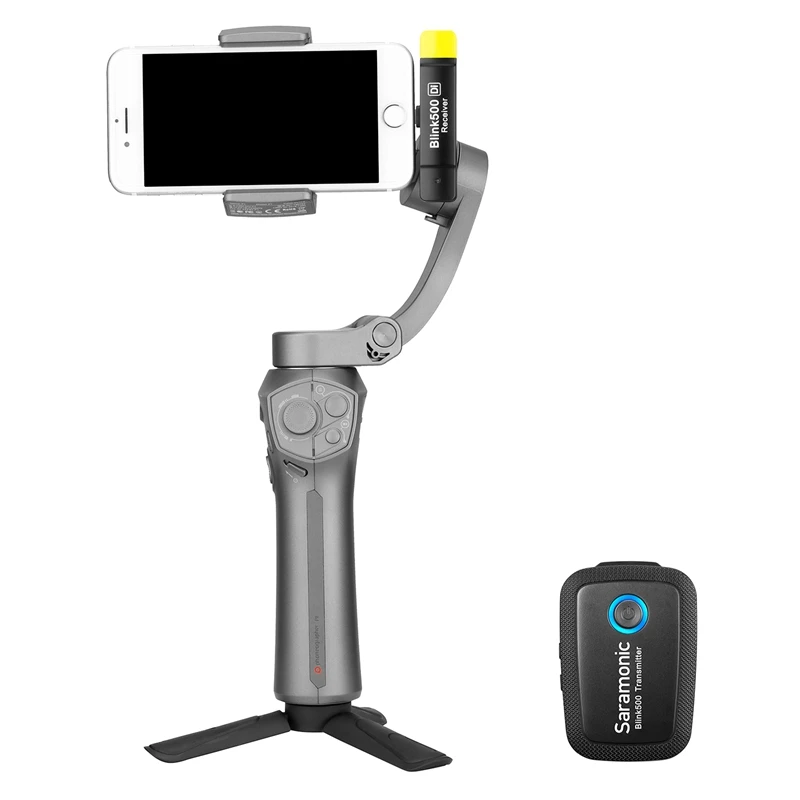 AABB-Saramonic Blink500-B3 2,4 GHz 2-х канальный Профессиональный Беспроводной петличный микрофон Системы hdmi передатчик и приемник для Apple IPho