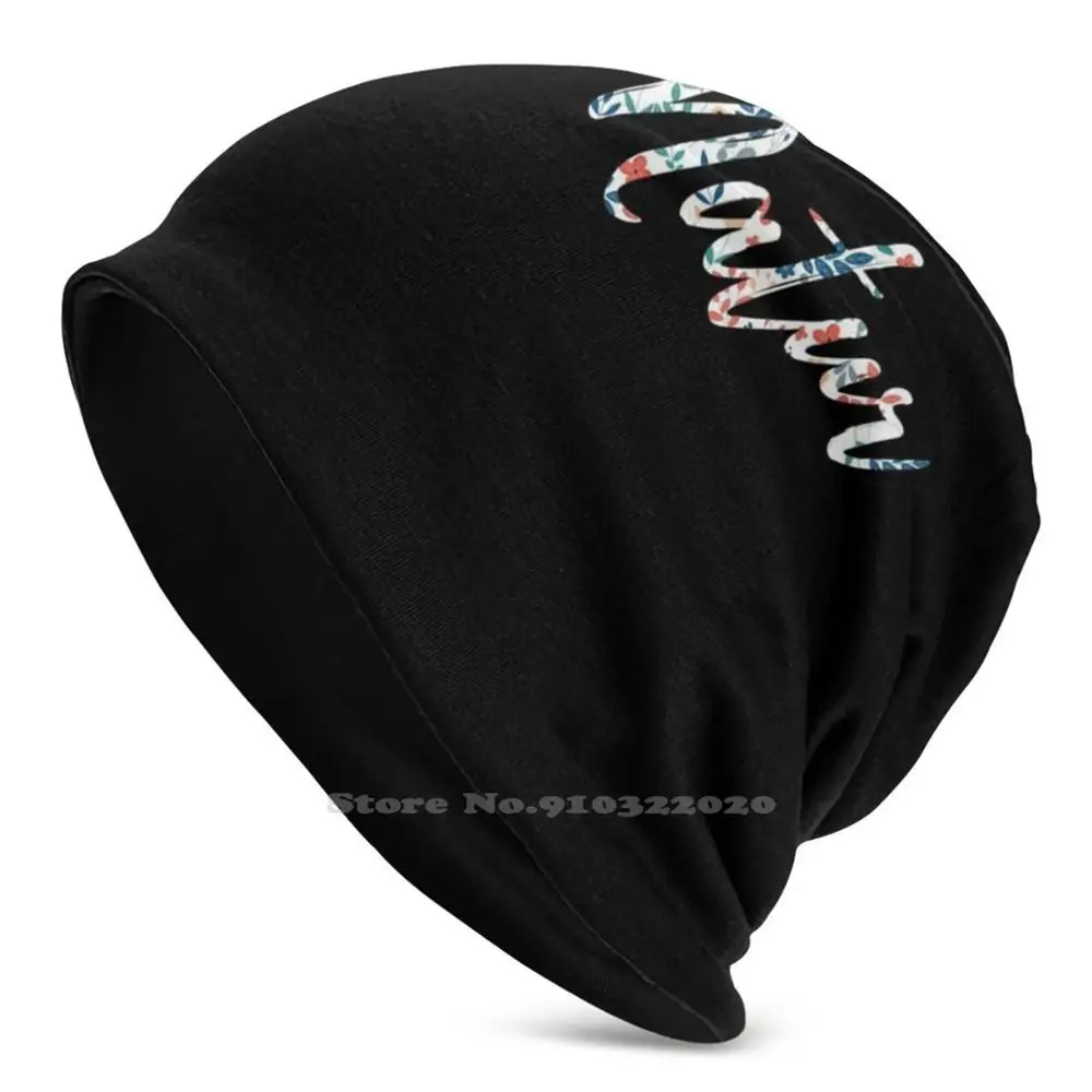 Naturschutz Muslimutter Natur Baum Unisex Uomo Donna Berretto Sottile Berretto Casual Wurzeln Rahmen Leben Risch Menschheit