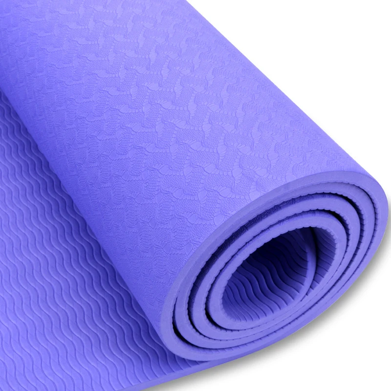 Yoga Mat 1830*570*6mm TPE Yoga Mats Position Line Non Slip Mat Yoga Beginner Environmental Fitness Gymnastics Mats Exercise Mat