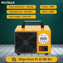 PCLTSLLK Ozone Generator Ozonator Machine Air Purifier Timer Control 220V EU plug With Display Sterilization Equipment