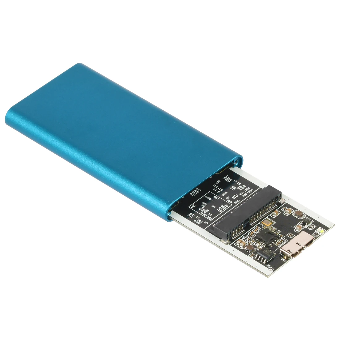Мини-интерфейс SATA SSD диск mSATA к USB 3,0 5 Гбит/с Внешний Портативный Мобильный Корпус чехол Алюминий Поддержка 4 ТБ для портативных ПК