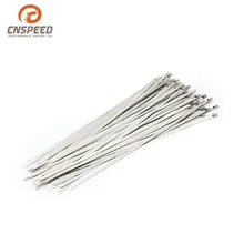 Модифицированная автомобильная лента из нержавеющей стали 4,6X300, металлические самофиксирующиеся кабельные стяжки, бандажная ткань, 100 шт./сумка, фиксирующая лента