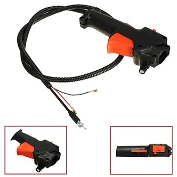 

Trimmer Handle Switch Lawnmower With Throttle Trigger Cable For 139/140/GX35