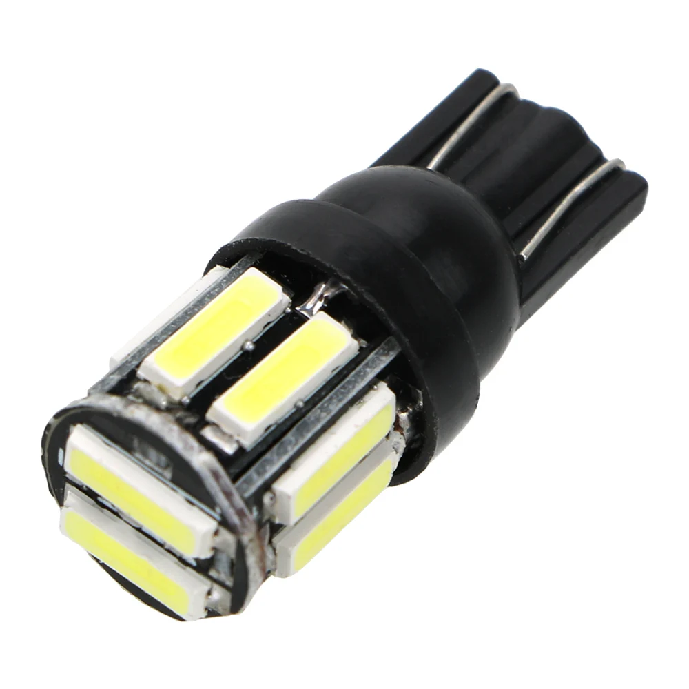 LEEPEE 1 пара T10 W5W 7020 10SMD сигнальные лампы для чтения светильник Замена заднего