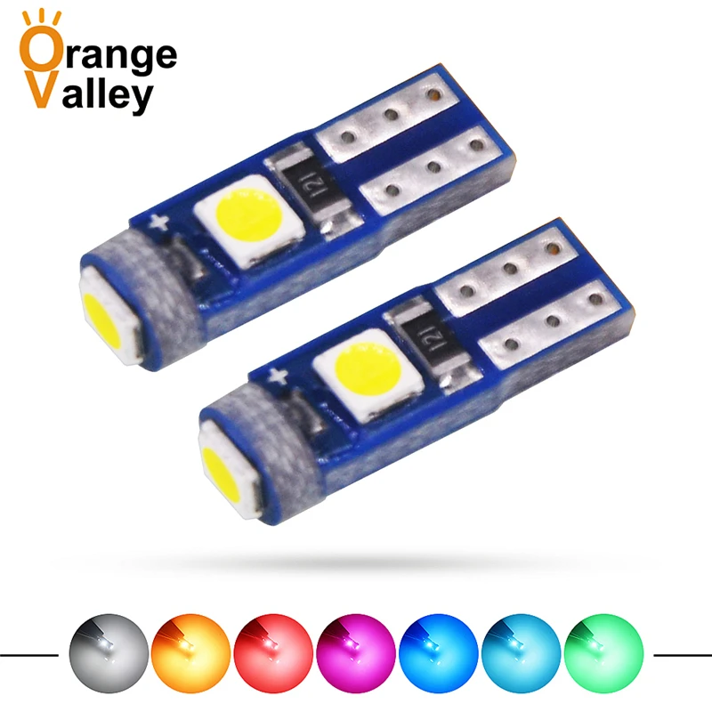 100 шт. T5 3030 SMD W1.2W 73 74 3 светодиодный s автомобильный инструмент: клин Панель Спидометр Тахометр кластерная лампа Dash светодиодный лампы