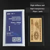 PCCB 11 Size for choose, PROFESSIONAL BANKNOTE OPP SLEEVES, Paper Money Collection bag, Plastic bag, 50pcs/pack 4