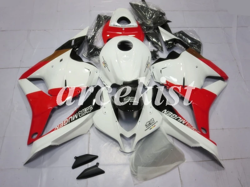 4 подарки литьевая Форма ABS Полный обтекатели Подходит для HONDA CBR600RR F5 2009 2010 2011 2012 09 10 11 12 набор тела белый красный