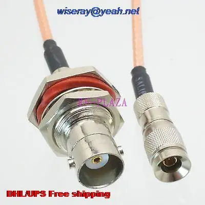 

DHL/EMS 50 pcs Cable 20inch BNC female bulkhead to 1.0/2.3 male RG316 RF Pigtail jumper cable with one year warranty-A2