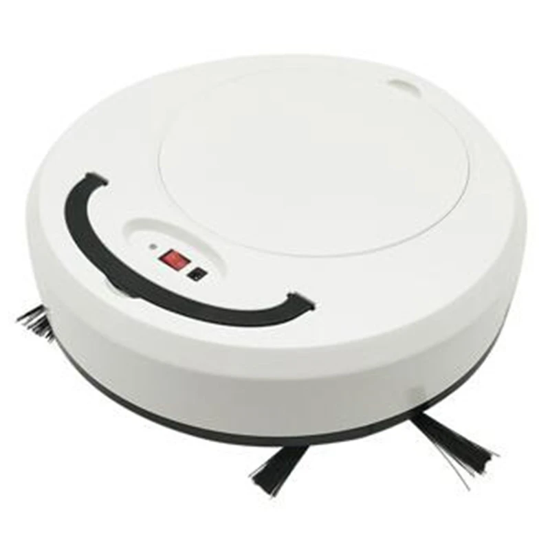 Rechargeable Robot Vacuum Cleaner Cleaning Robot Smart Sweeping Robot Floor Dirt Dust Hair Automatic Cleaner for Home Electric V