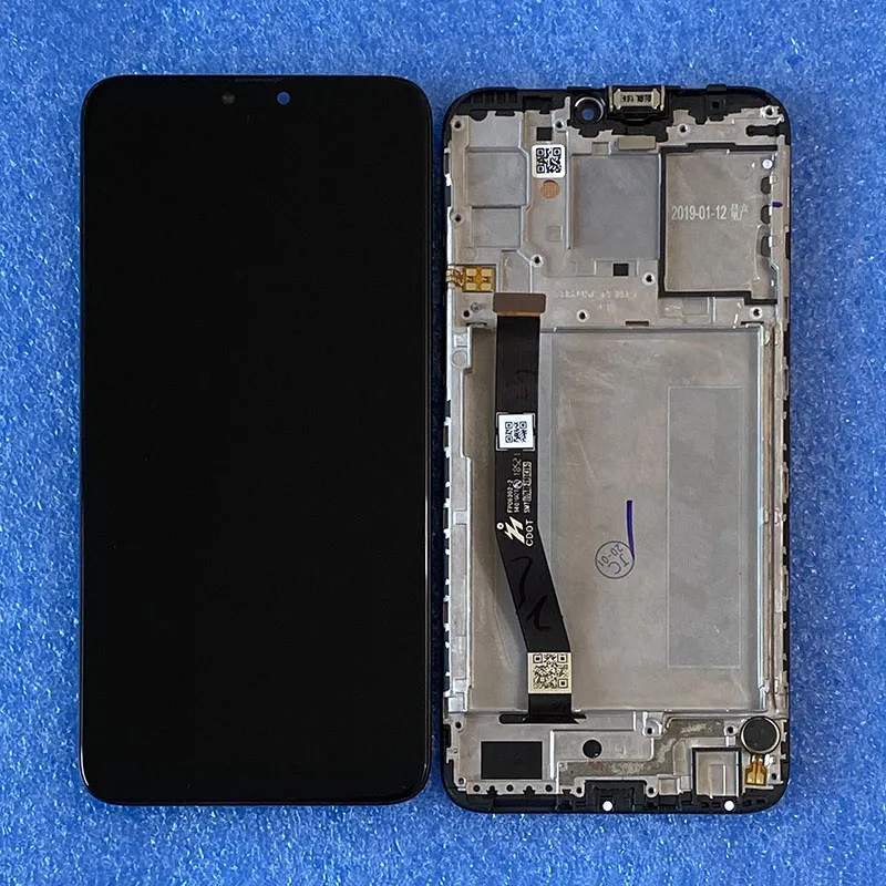 

Original For Asus Zenfone Max Plus M2 Max Shot ZB634KL Axisinternational LCD Screen Display with Frame+Touch Panel Digitizer