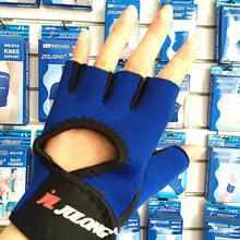 Фитнес Спорт hu shou zhang половина пальца противоскользящие дышащие толстые перчатки для верховой езды скалолазание износостойкие перчатки