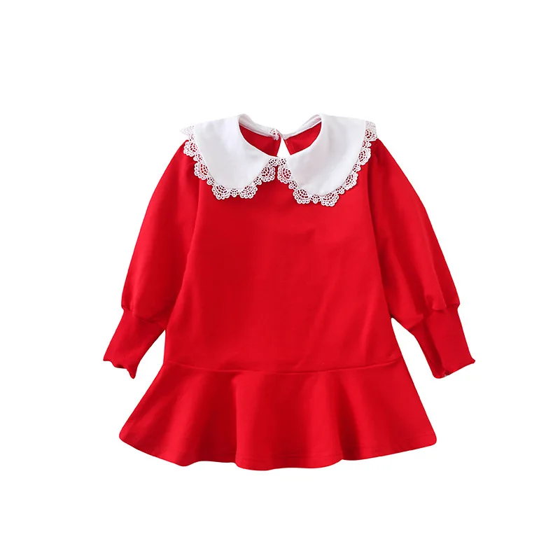 Платье для маленьких девочек; Детские винтажные платья с рукавами-фонариками для девочек; рождественское платье принцессы русалки; детская одежда; От 1 до 5 лет