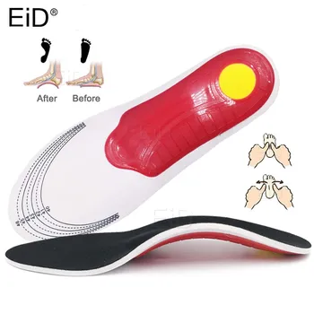 

Orthotic Insole EVA Flatfoot Arch Support Gel Orthopedic Insoles Ease The Pressure Damping Cushion Padding Insole for man women