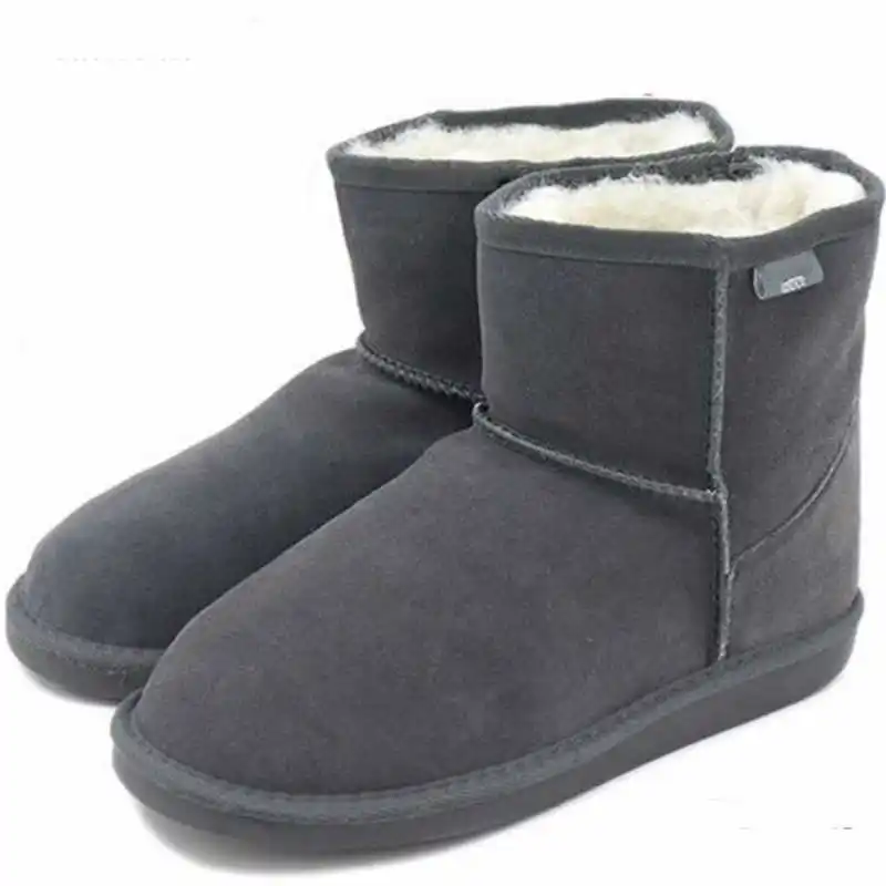 NEW EMYEMU mini style Cow-Suede Genuine with 100% Wool inner Winter
Snow Boots Winter Shoes 5color ankle boots women snow boots