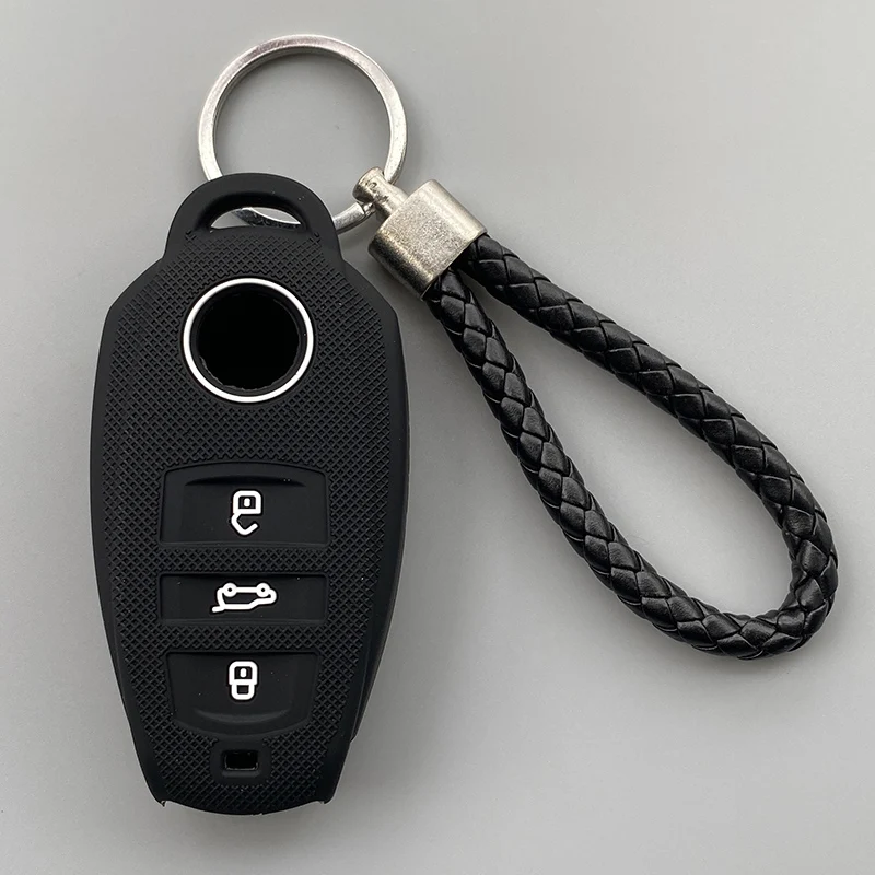 Key Case Key Case Cover Car Key Shell Flip Key Fob Shell Silicone For vw volkswagen tiguan touareg eHybrid
