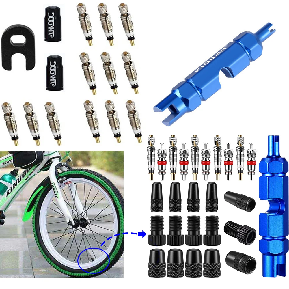 

Hot sale Bicycle Repair Tool Bike Wrench Valve Core Disassembly Tool Tubeless Cycle Schrader Valve Mountain Bike Road Bike