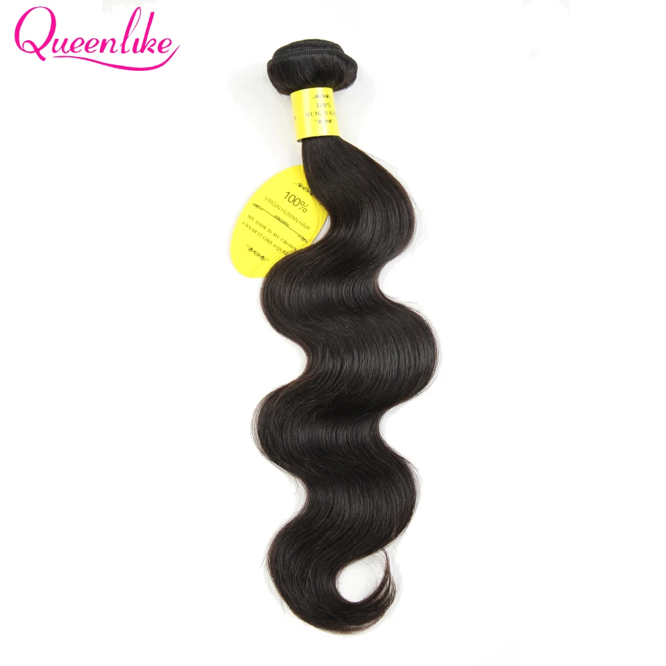 One Bundle Brazilian Body Wave QueenLike 100% Human Hair Non Remy Double Weft Brazilian Hair Weaving Bundles One Bundle Brazilian Body Wave QueenLike 100% Human Hair Non Remy Double Weft Brazilian Hair Weaving Bundles