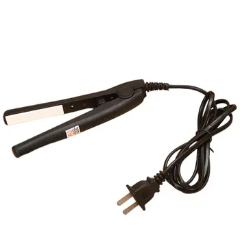 

Mini Ceramic Hair Straightener Ion Perm Portable Electric Splint Liuhai Clip Straightening Plate Profession