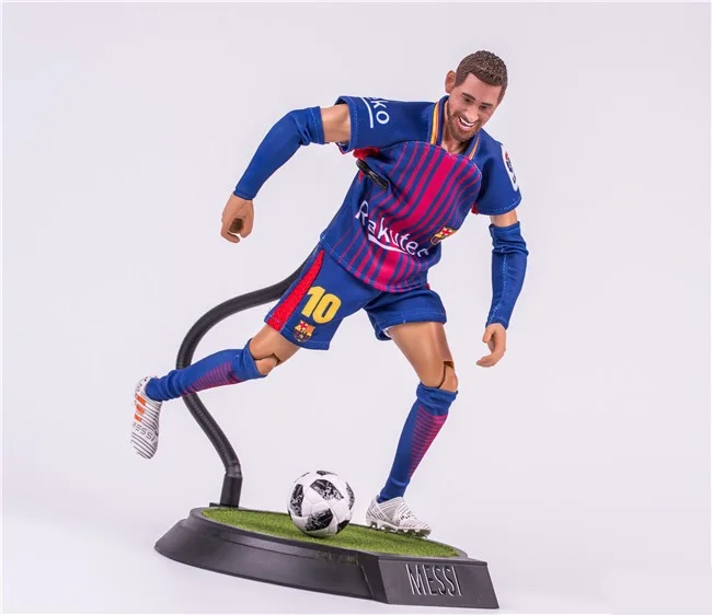 

Free Shipping The football star model Messii Action Figure 30CM movable toy