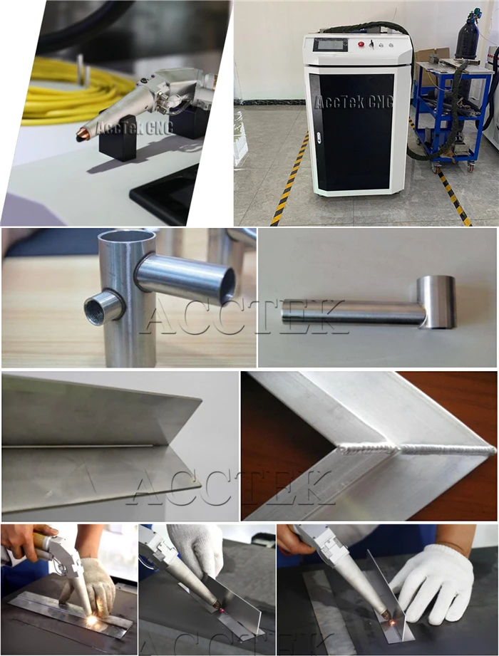 Clock,watch, dental, glasses frame 1000w fiber laser welding machine handheld stainless steel metal