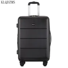 KLQDZMS 2" 22" 2" 26" 28 дюймов креативный бизнес чемодан на колёсиках Spinner Детский чемодан на колесиках тележка для студентов пароль багажник