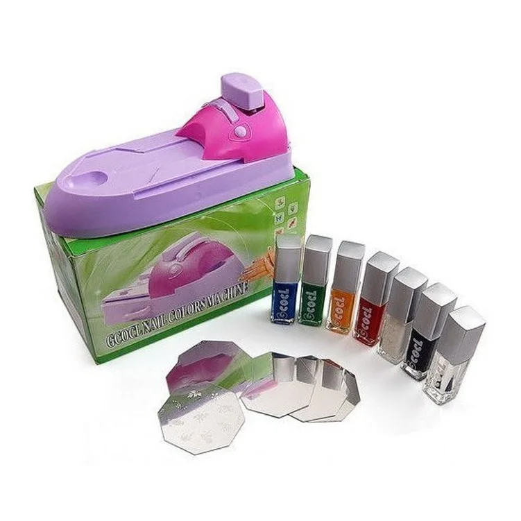 

Manicure Printing Sets DIY Manicure Patterning Machine Manual Stamping Nail Machine Manicure Coloured Drawing Machine with Print