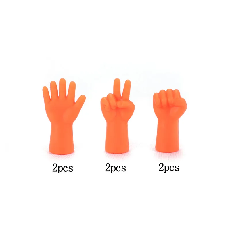 Orange Color KOKNIT 6 шт. спицы для вязания точечные протекторы ножницы смешанные формы иглы наконечник Стопор Крышки Аксессуары для вязания и шитья - Цвет: Orange Color