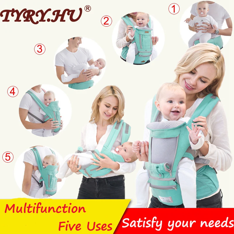 TYRY.HU 0-36M Ergonomic Baby Carrier Infant Baby Hipseat Carrier Baby Carrier Waist Stool Walkers Baby Sling Hold Backpack TYRY.HU 0-36M Ergonomic Baby Carrier Infant Baby Hipseat Carrier Baby Carrier Waist Stool Walkers Baby Sling Hold Backpack