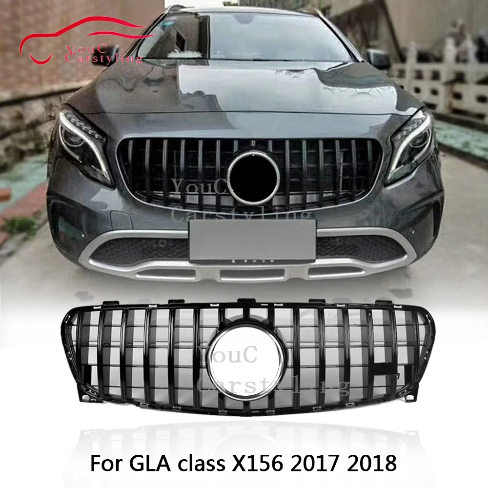 X156 GT решетка R GTR передний бампер для Mercedes GLA класса facelift 2017 2018 GLA200 GLA250 GLA45