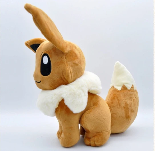 Большой размер сидячая позиция eevee плюшевые мягкие куклы Детский подарок плюшевые игрушки