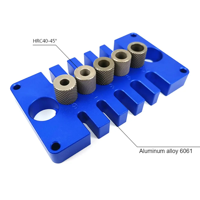 Алюминиевый сплав 3 в 1 универсальный шаблон Деревообработка буровой расширитель карманное отверстие джиг Tenon отверстие дюбеля джиг деревообрабатывающий перфоратор