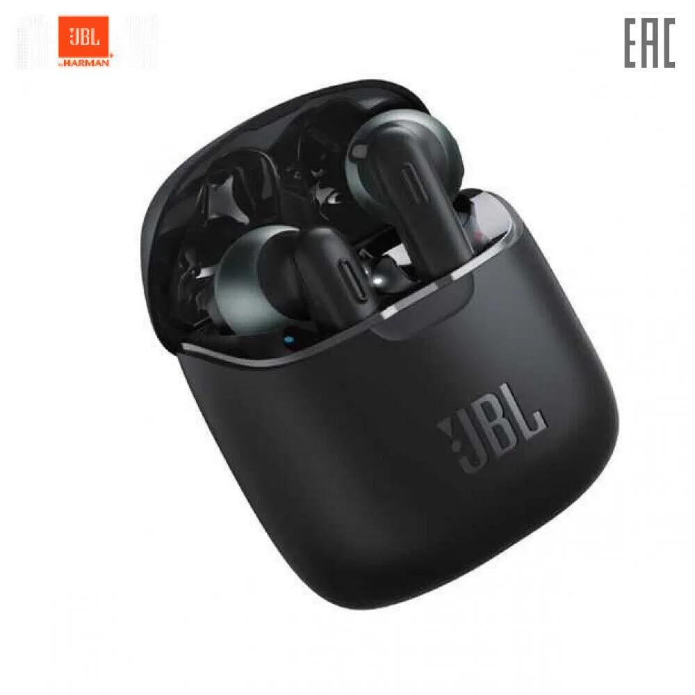 Earphones JBL JBLT220TWSBLK Portable Audio headset Earphone with microphone Tune 220 TWS earbuds wireless