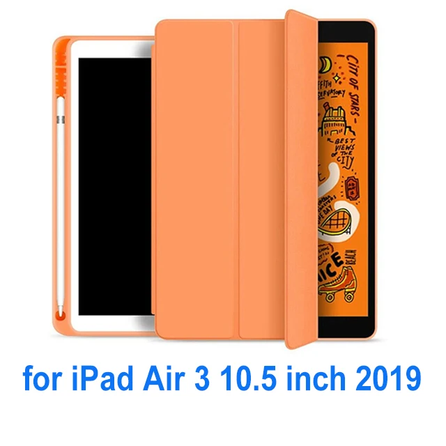 Чехол для iPad Air 3, 10,5,, iPad Pro, 11 дюймов, чехол с карандашом, Магнитный чехол для планшета, для iPad Pro 10,5 для сна - Цвет: Air 3 10.5 inch 2019