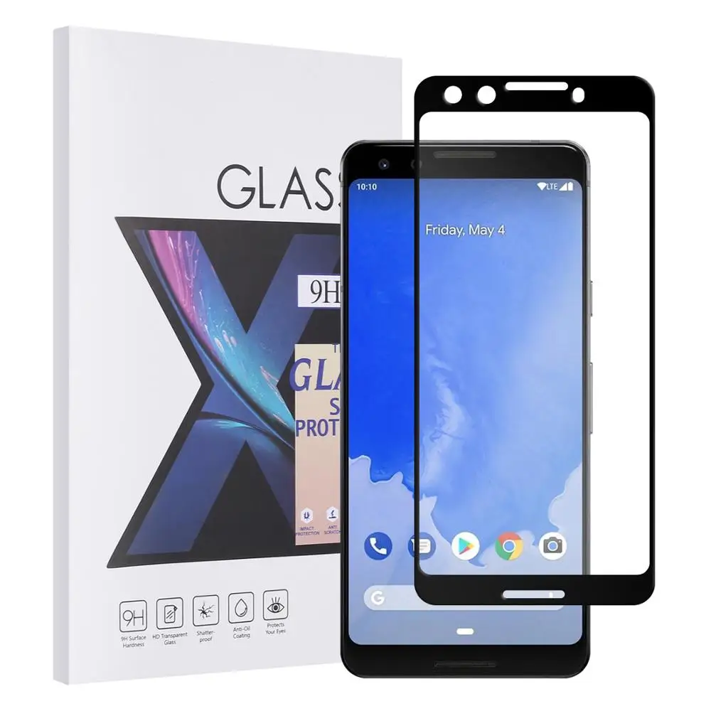 

Free Shipping 2019 Latest Screen Protector for Google Pixel3 tempered glass film 9H high hardness [Lastest curved edge]