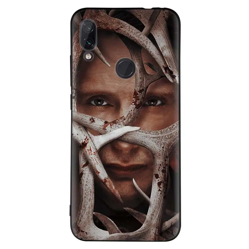 Черный чехол Hannibal movie для Xiao mi Red mi Note 8 7 7S 7A 6 S2 GO K20 Pro+ 6A mi 6X 5X A1 CC 9 8 мягкий чехол для телефона