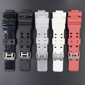 

Watch Accessories Rubber Strap Men's Pin Buckle Resin Watch Strap Suitable for Casio G-shock GD120 GA100 GA110 GW8900 watch band