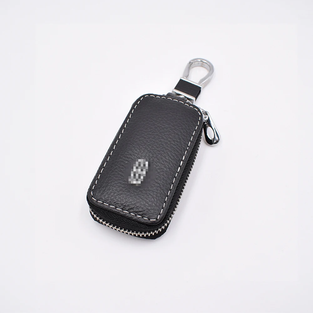 

Leather Car Key Bag for Lincoln LS 06 MKT MKX MKZ MKC TownCar Navigator Key Holder Vehicle Key Wallets Cover Auto Accessories