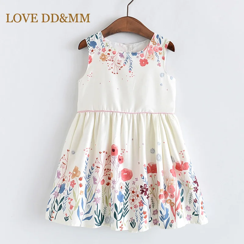 QZA358 Платья для девочек с надписью «LOVE DD& MM» Новинка года, детская одежда детские платья принцессы с блестками и милыми музыкальными цветами для девочек, одежда, костюм - Цвет: QZA358