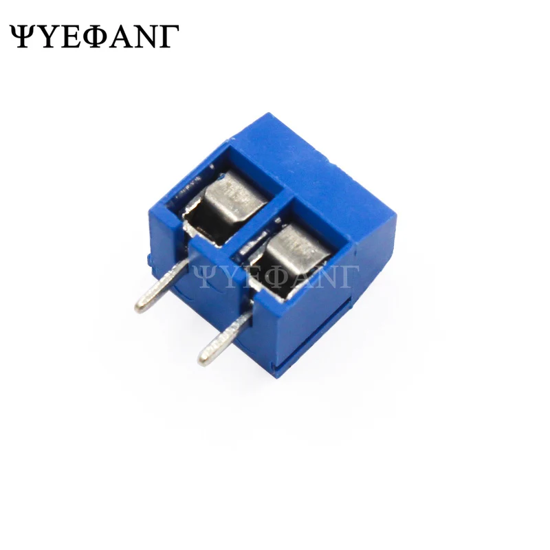10 шт./лот KF301 2P 5.0 винт 2Pin 3Pin 5 0 мм прямой контактный PCB клеммный блок разъем