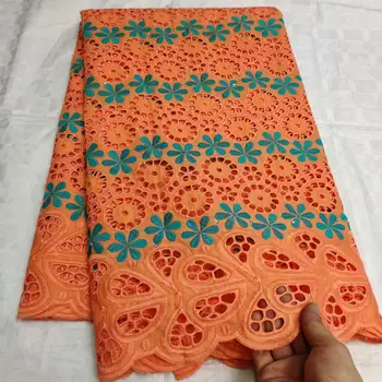 

2019 New Fashion Arrivals Swiss Voile Lace In Switzerland High Quality African Dry Lace Fabric 100% Cotton Lace For Party JT8